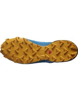 Zapatillas trail Speedcross 5 - Azulon amarillo