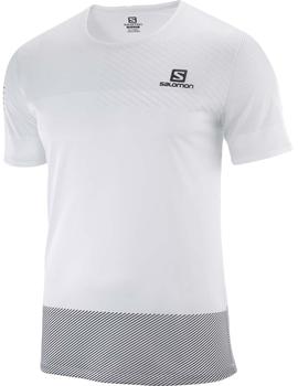 Camiseta tecnica Sense tee m - Blanco negro