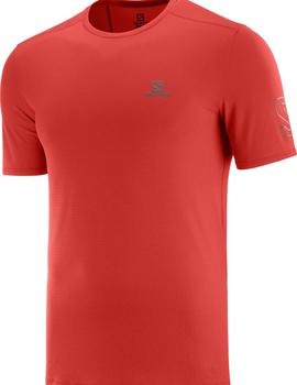 Camiseta técnica Xa trail tee m - Rojo goji