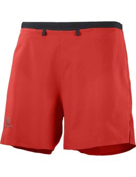Pantalon corto Sense 5' short m - Rojo negro