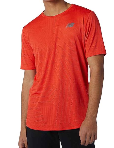 Camiseta tecnica Q speed ss - Naranja coral