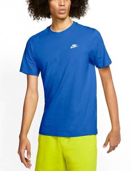 Camiseta Sportswear club tee - Azul