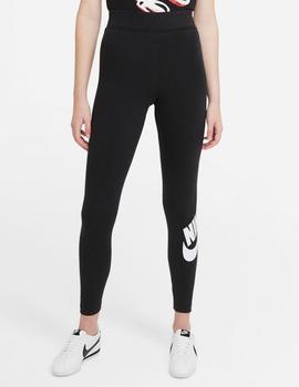 Mallas Sportswear essential high waist - Negro
