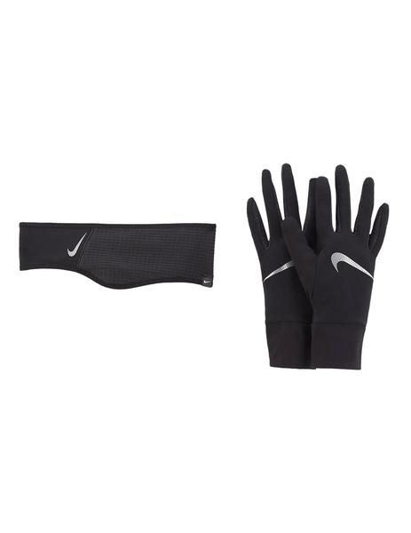 Pack Running headband gloves - Negro