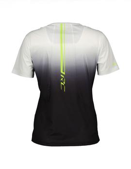 Camiseta tecnica Rc run ss w - Negro blanco amaril