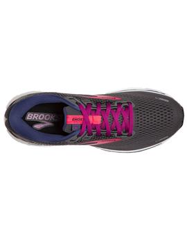 Zapatillas running Ghost 14 w - Gris fuxia