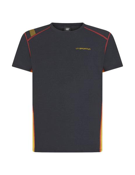 Camiseta tecnica Synth t shirt m - Negro amarillo