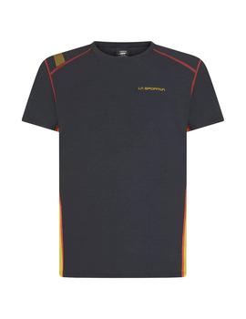 Camiseta tecnica Synth t shirt m - Negro amarillo