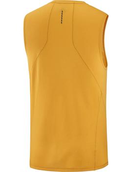 Camiseta Sense aero trail tank - Amarillo mostaza