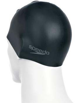 Gorro natación Plain moulded silicone cap - Negro