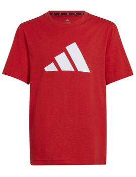 Camiseta 3 bar tee k - Rojo