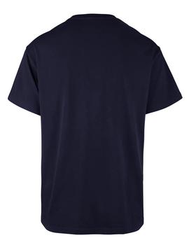 Camiseta Imprint echo tee - Marino