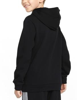 Sudadera Colorblock hoodie fl b - Negro