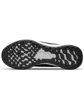 Zapatillas Revolution 6 gs - Negro blanco