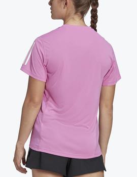 Camiseta Own the run tee - Rosa