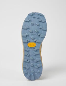 Zapatillas trail nnormal tomir sand - beige azul