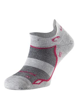 Calcetines Tiny w - Gris hielo fucsia