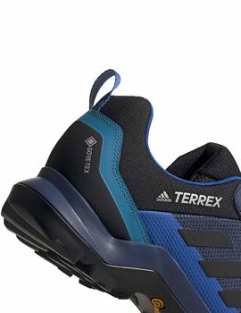 Zapatillas trekking Terrex ax3 gtx - Negro azul
