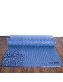 Esterilla yoga Tpe 183 x 61 x 0,6 - Azul