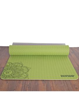 Esterilla yoga Tpe bicolor 183 x 61 x 0,6 - Verde