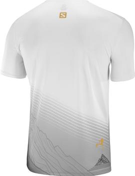 Camiseta tecnica Sense tee golden s - Blanco