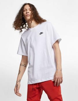 Camiseta Sportswear club tee - Blanco