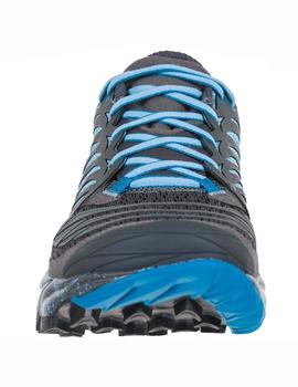 Zapatillas trail Akasha w - Gris azul turquesa