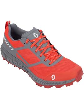Zapatillas trail Supertrac 2.0 - Rojo gris