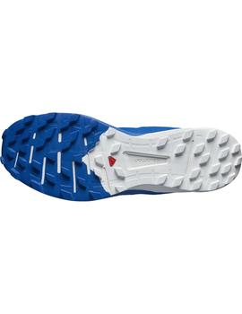 Zapatillas trail Sense 4 pro - Azulón blanco