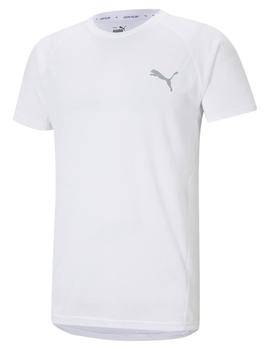 Camiseta Evostripe tee - Blanco
